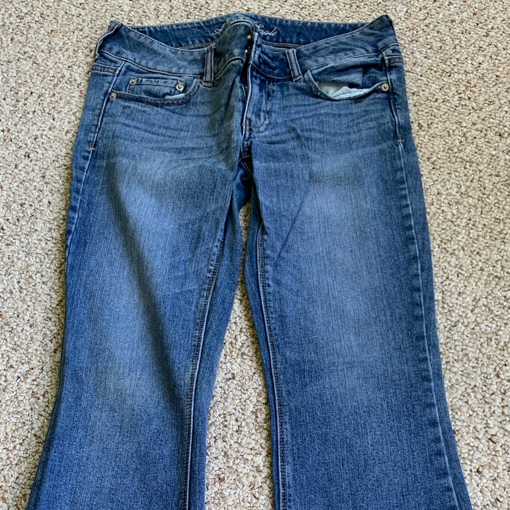 Artist cut jeans